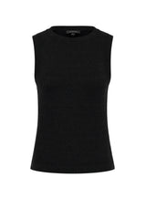 Guess Canotta Donna smanicata con placca logo