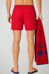 Guess Costume Uomo con Logo in gomma