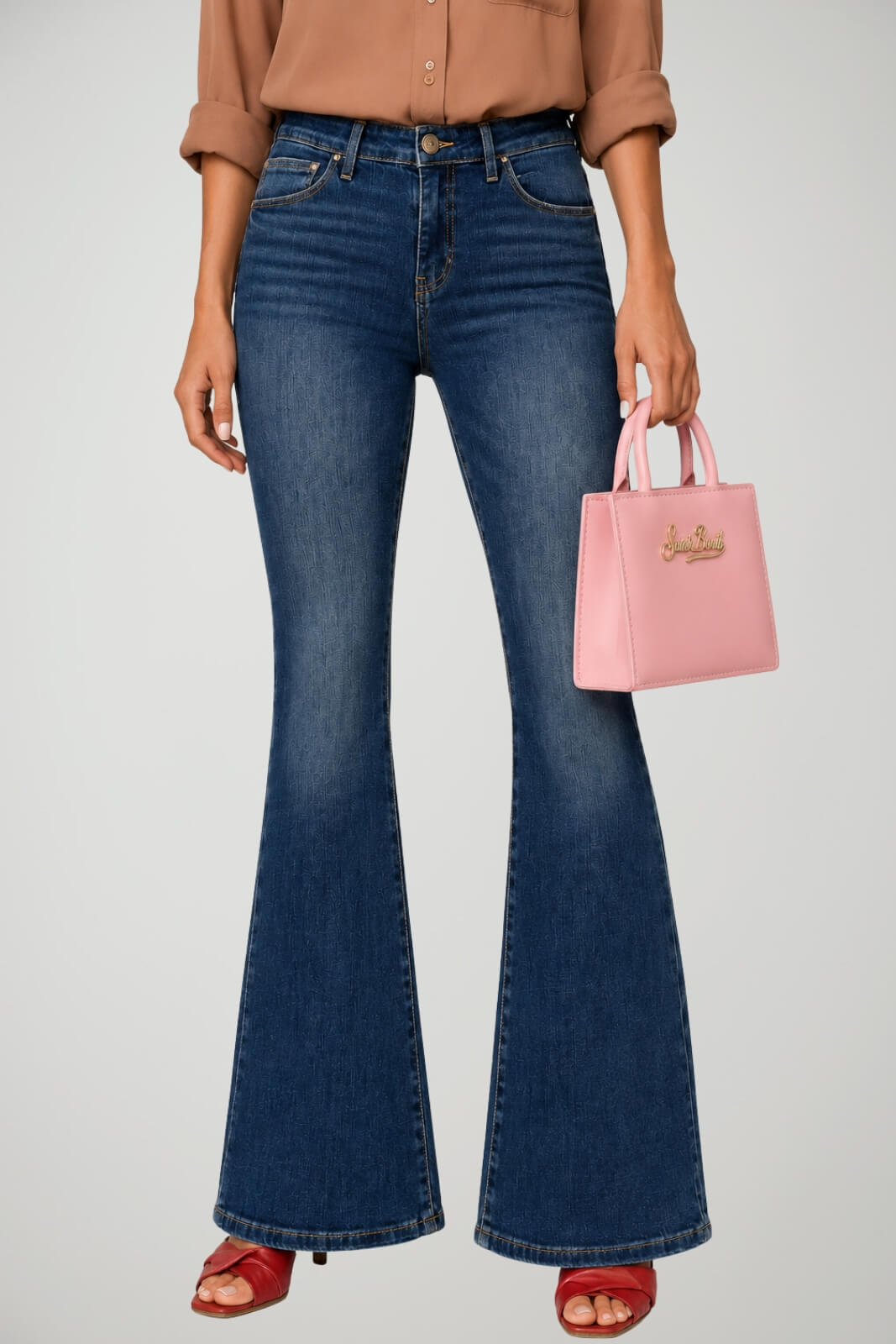 Guess Jeans Donna Boot High Sexy Flare
