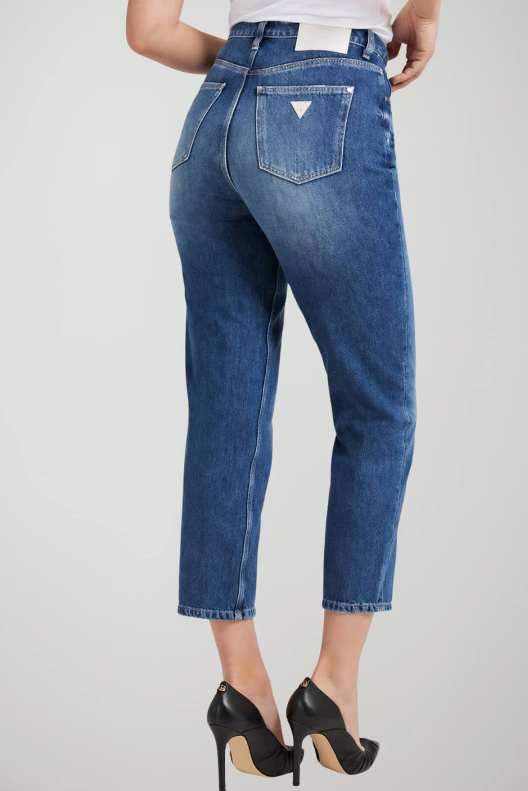 Guess Jeans Donna Mom Tapered vita alta