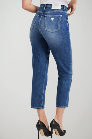 Guess Jeans Donna Mom Tapered vita alta