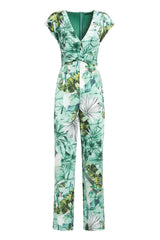 Guess Jumpsuit Donna floreale con fascia in vita