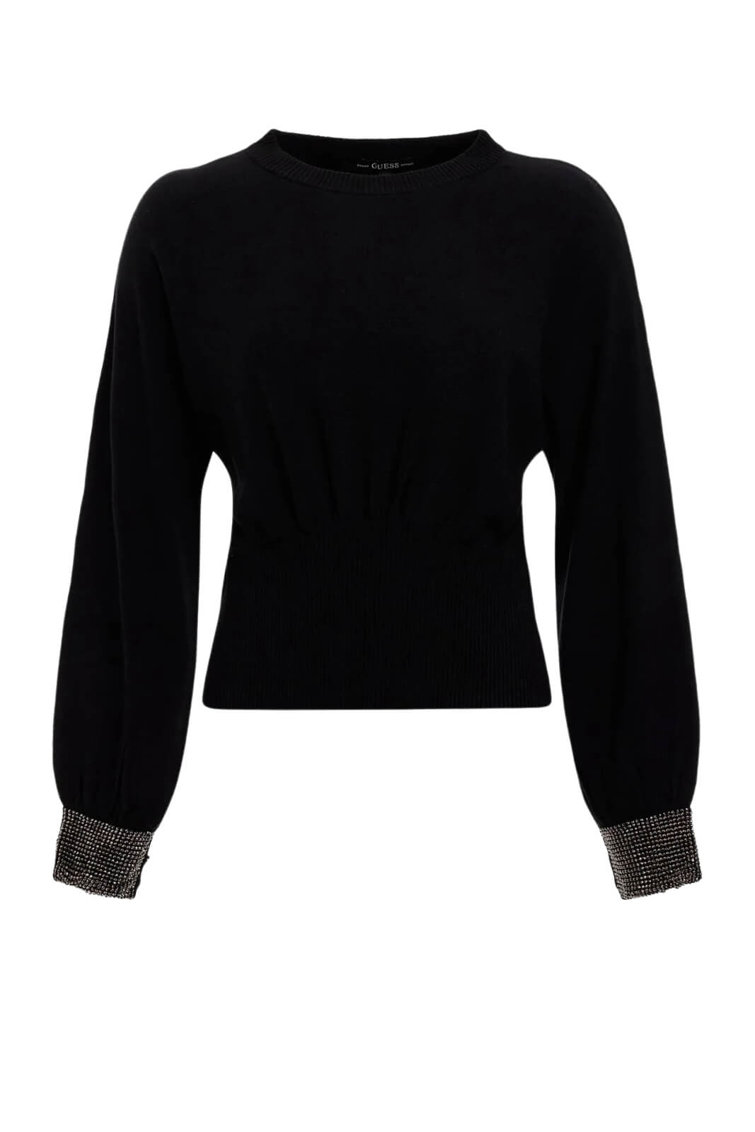 Guess Maglia Donna arricciata con strass