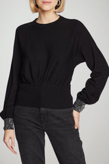 Guess Maglia Donna arricciata con strass