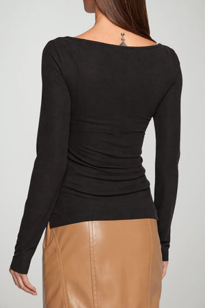 Guess Maglia Donna con scollo ad anello