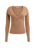 Guess Maglia Donna in viscosa con bottoni