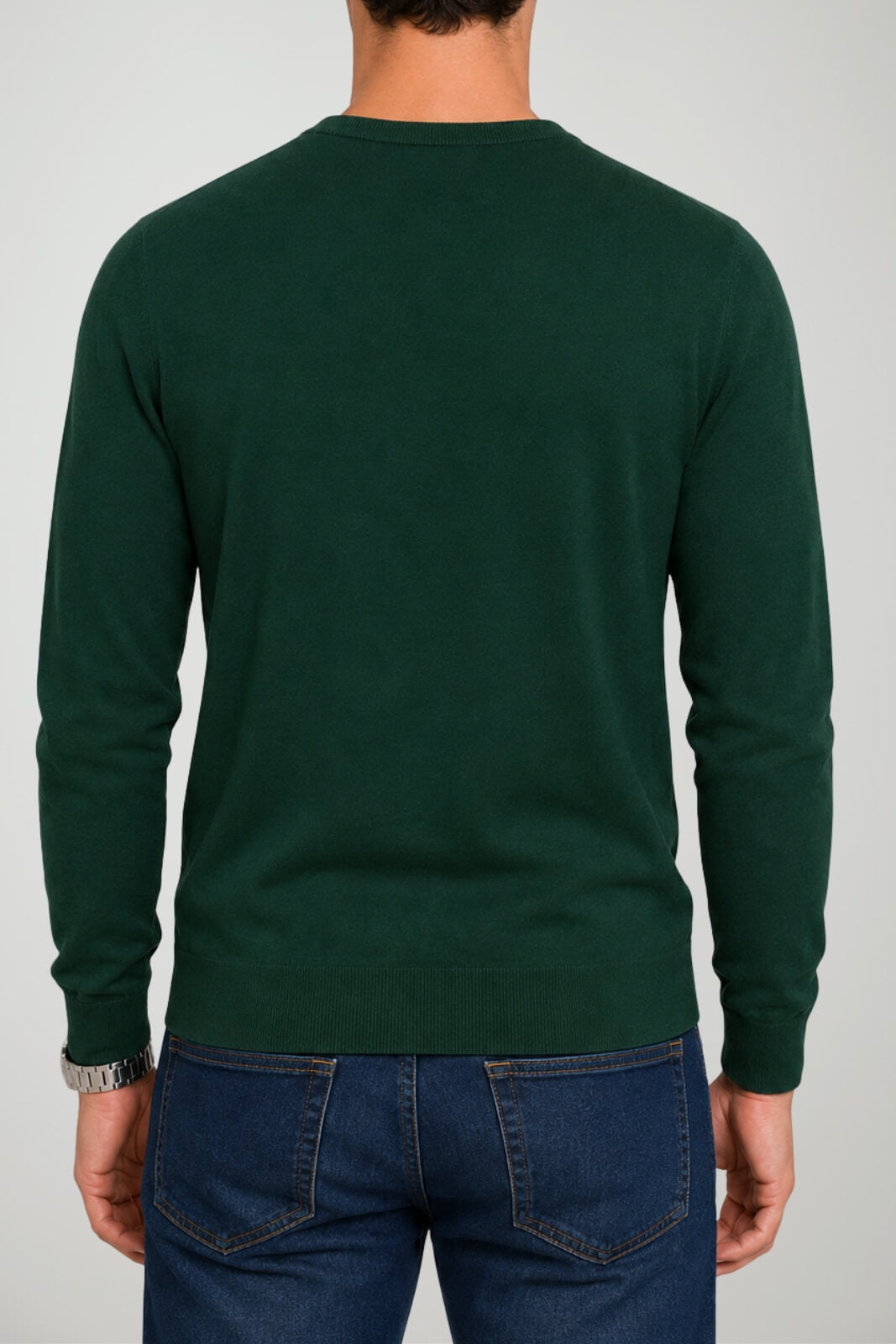 Guess Maglia Uomo girocollo con lettering in tono