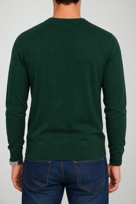 Guess Maglia Uomo girocollo con lettering in tono