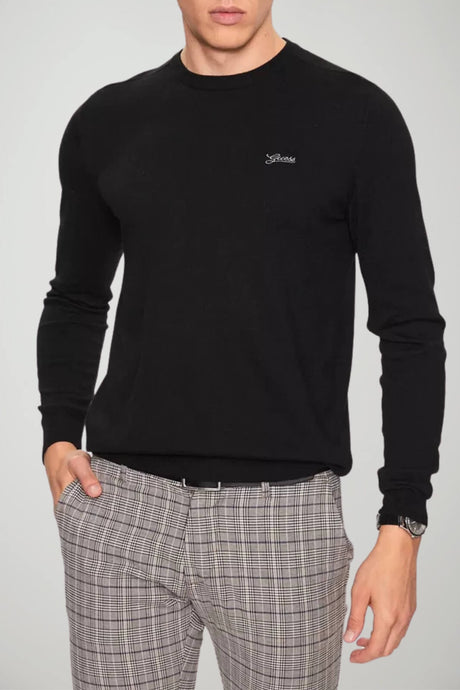 Guess Maglia Uomo lettering a contrasto
