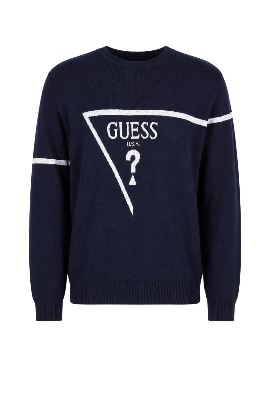 Guess Maglia Uomo con logo jacquard