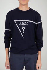 Guess Maglia Uomo con logo jacquard