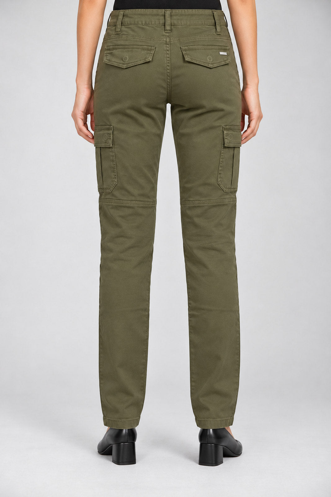 Guess Pantaloni Donna cargo in cotone stretch