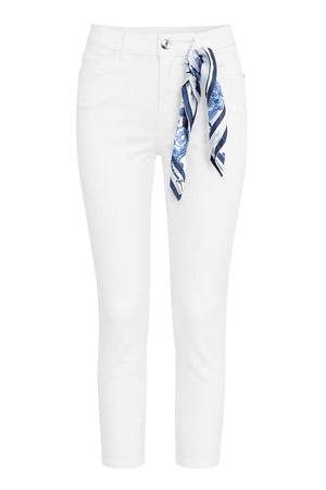 Guess Pantaloni Donna capri con fusciacca