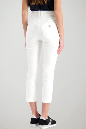 Guess Pantaloni Donna capri con fusciacca