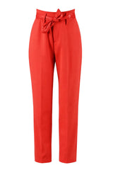 Guess Pantaloni Donna con cintura in ecopelle