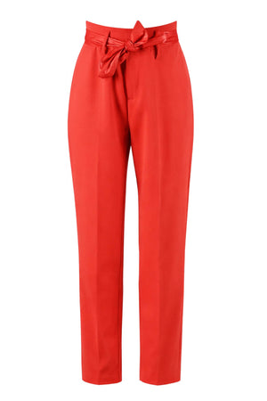 Guess Pantaloni Donna con cintura in ecopelle