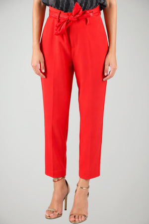 Guess Pantaloni Donna con cintura in ecopelle