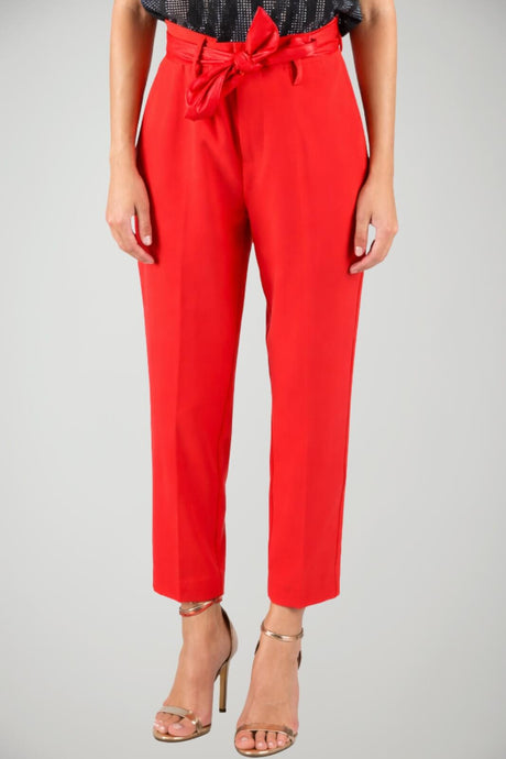 Guess Pantaloni Donna con cintura in ecopelle