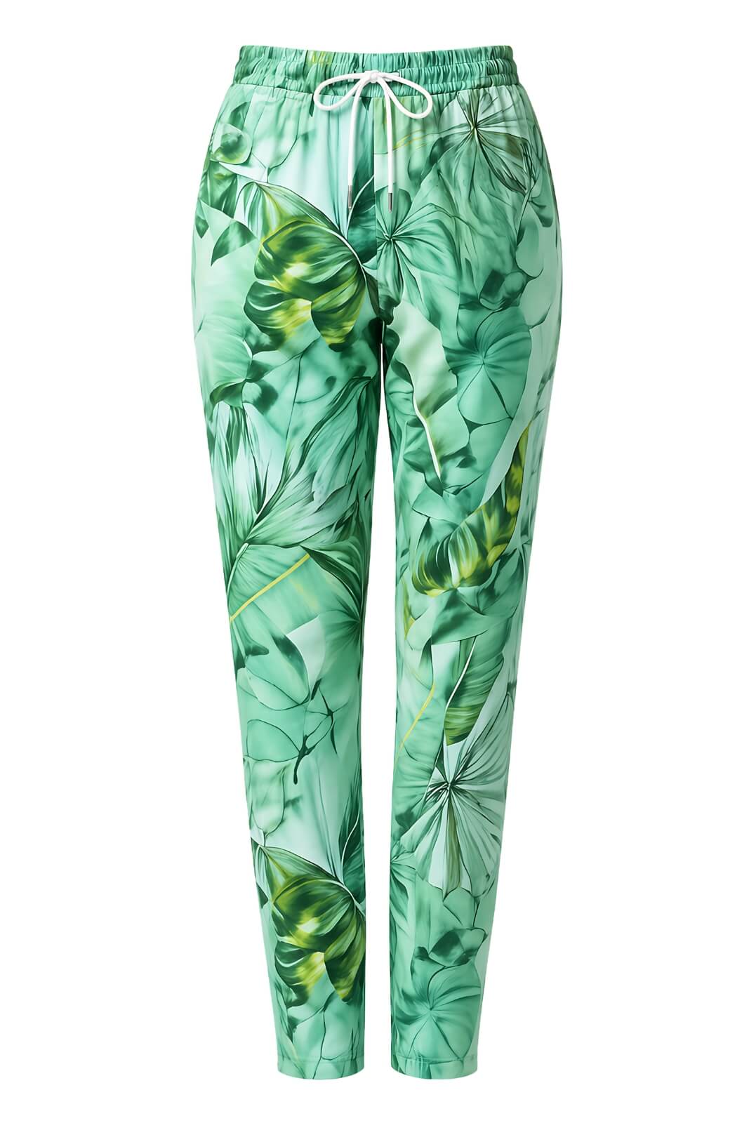Guess Pantaloni Donna jogger a stampa tropicale