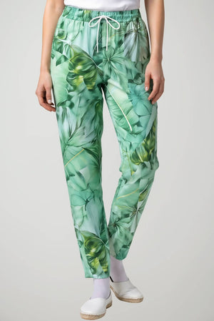 Guess Pantaloni Donna jogger a stampa tropicale