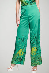 Guess Pantaloni Donna in raso wide leg