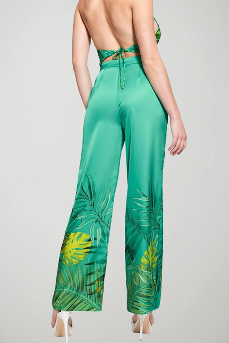 Guess Pantaloni Donna in raso wide leg
