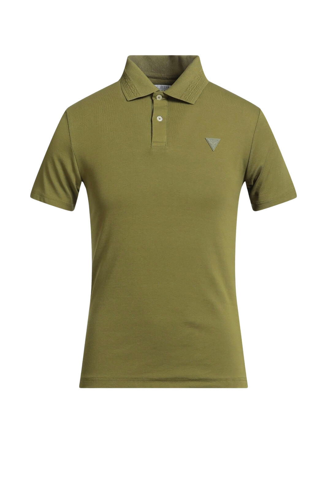 Guess Polo Uomo lettering in rilievo sul collo