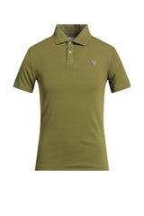 Guess Polo Uomo lettering in rilievo sul collo