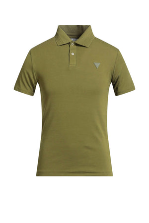 Guess Polo Uomo lettering in rilievo sul collo