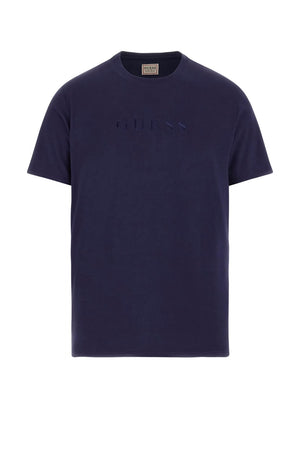 Guess T-shirt Uomo con lettering in tono