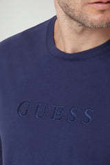 Guess T-shirt Uomo con lettering in tono