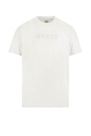 Guess T-shirt Uomo con lettering in tono