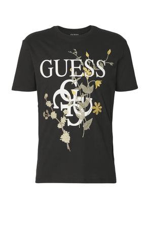 Guess T-shirt Uomo con maxi stampa centrale
