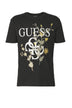 Guess T-shirt Uomo con maxi stampa centrale
