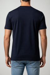 Guess T-shirt Uomo slim fit con logo centrale