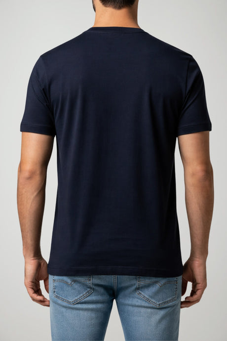 Guess T-shirt Uomo slim fit con logo centrale