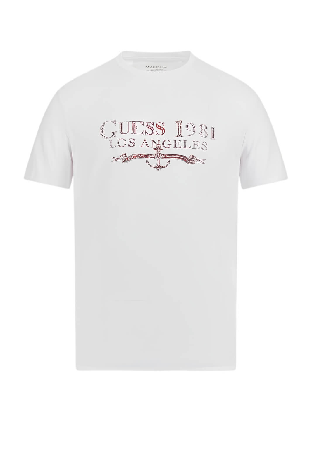 Guess T-shirt Uomo con stampa in rilievo