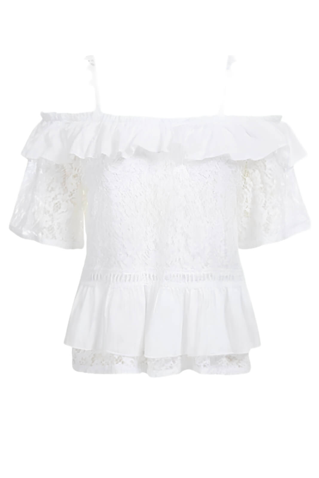 Guess Top Donna in pizzo con spalline