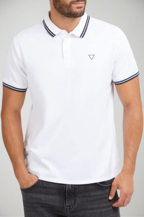 Polo da uomo Guess a maniche corte con logo