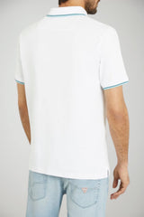 Polo da uomo Guess in piquet a maniche corte