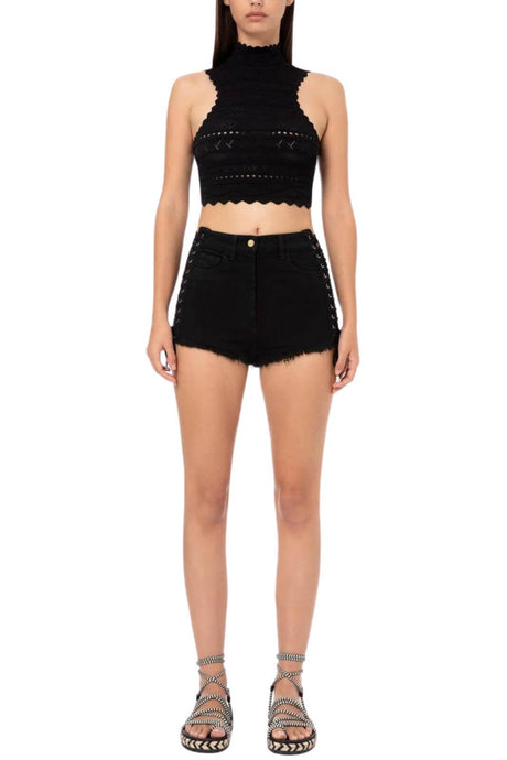 Elisabetta Franchi Women's Shorts Open on the Hips