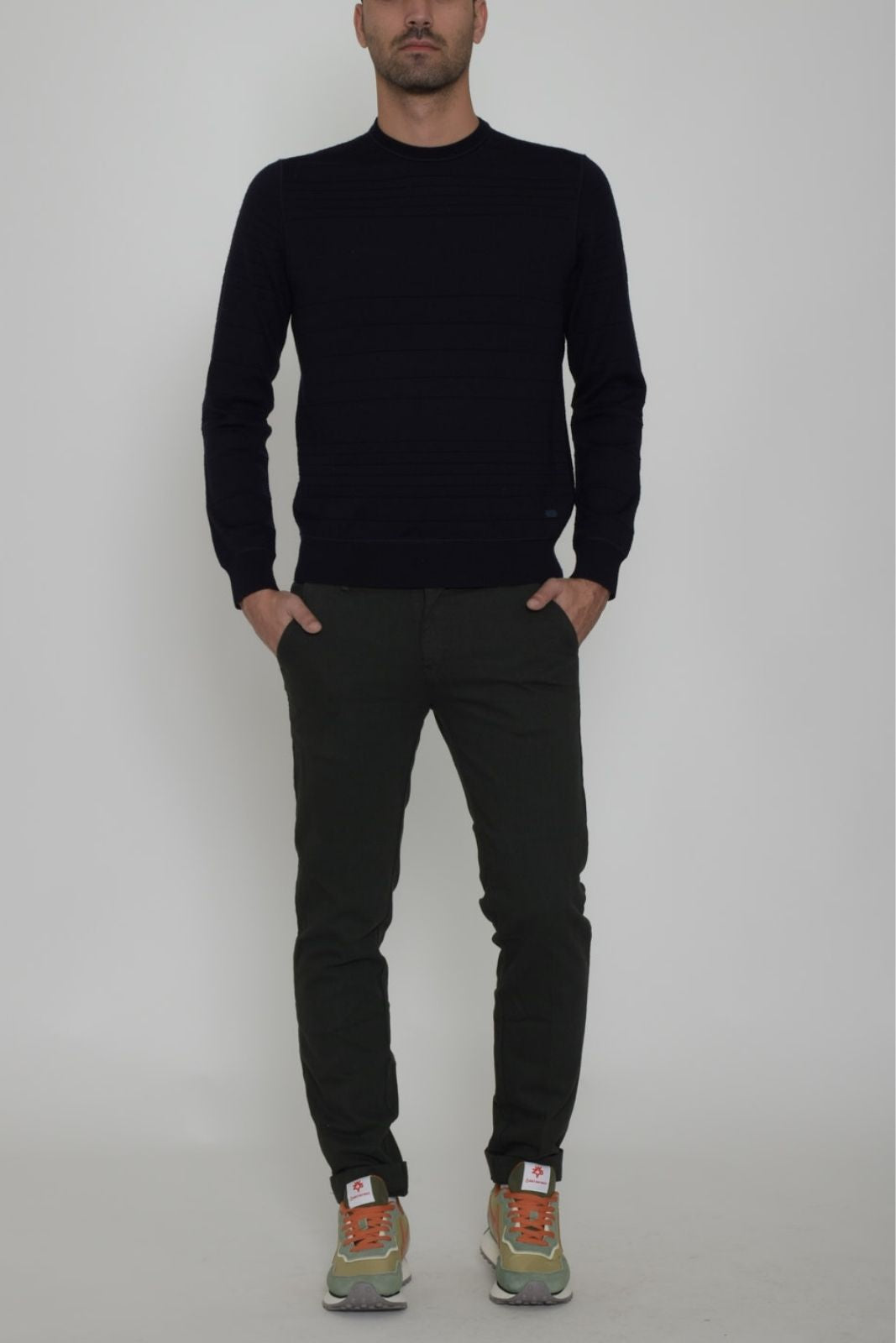 Harmont & Blaine Men's Striped Sweater
