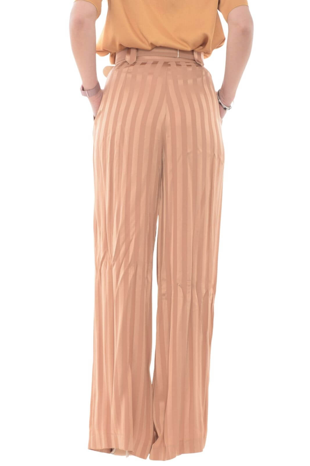 W Les Femmes Pantalón de mujer con cinturón
