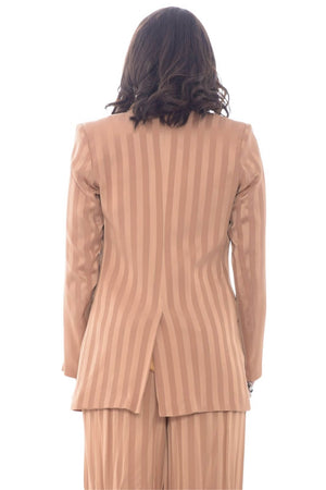 W Les Femmes Women's Double Breasted Jacket