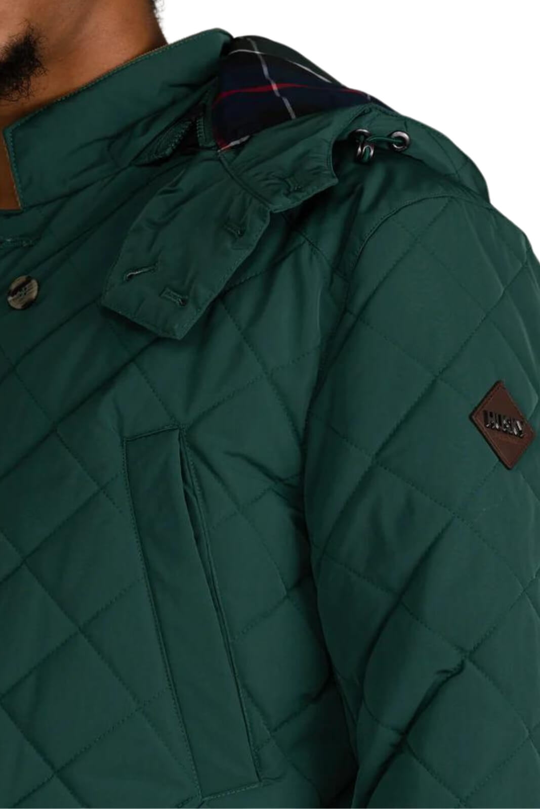Husky Men's Down Jacket with Hood