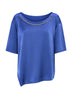 Hanita Blusa Donna in Satin con strass