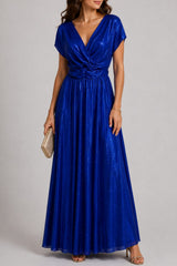 Abito lungo da donna Hanita in lurex