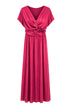 Abito lungo da donna Hanita in lurex
