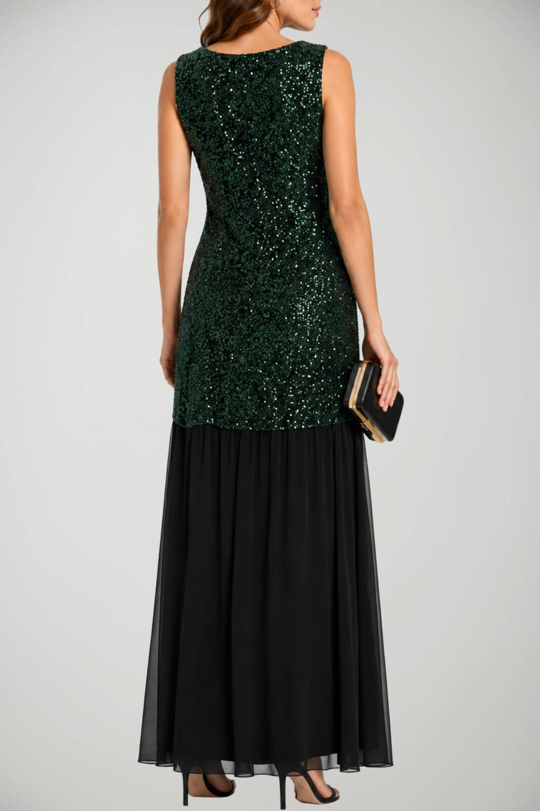 Abito da donna Hanita lungo con paillettes