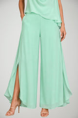 Pantaloni da donna Hanita fluido con spacchi